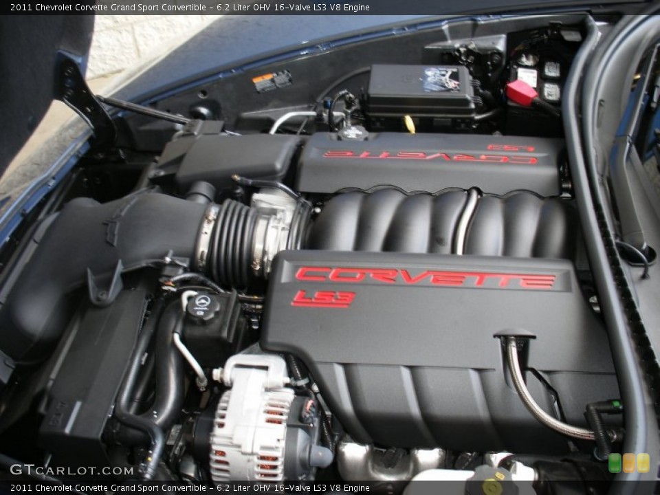 6.2 Liter OHV 16-Valve LS3 V8 Engine for the 2011 Chevrolet Corvette #58056148