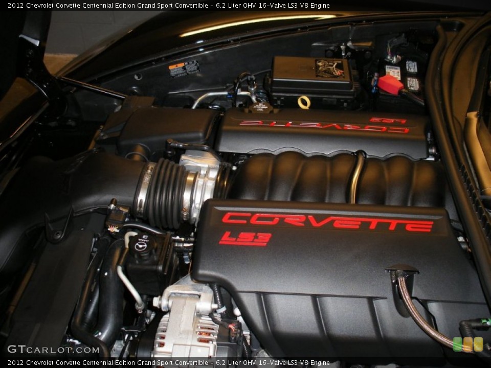6.2 Liter OHV 16-Valve LS3 V8 Engine for the 2012 Chevrolet Corvette #58058835