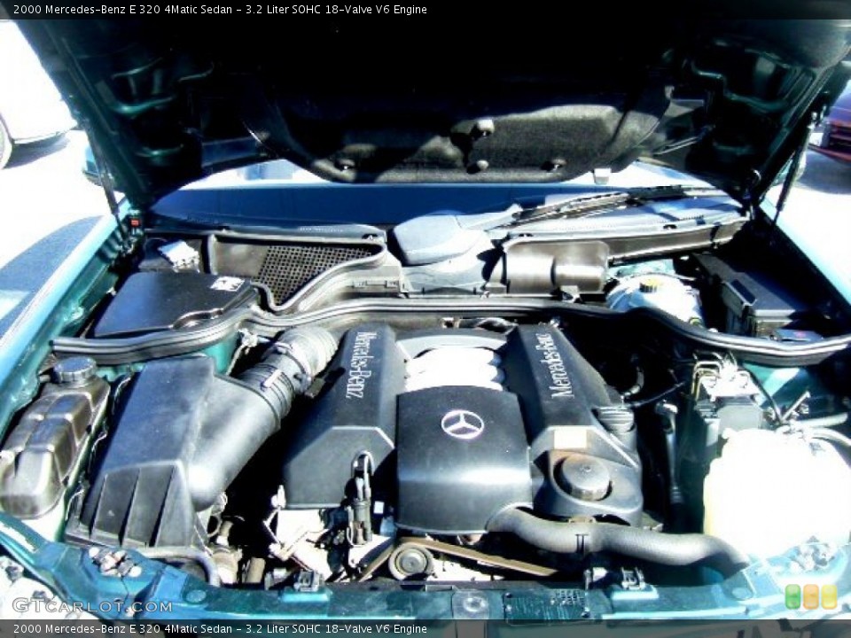 3.2 Liter SOHC 18-Valve V6 Engine for the 2000 Mercedes-Benz E #58061539