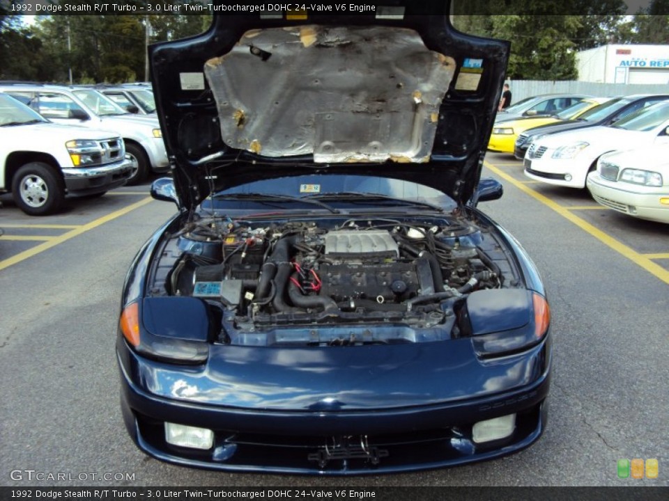 3.0 Liter Twin-Turbocharged DOHC 24-Valve V6 Engine for the 1992 Dodge Stealth #58062146