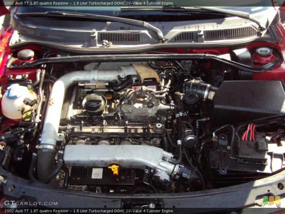 1.8 Liter Turbocharged DOHC 20-Valve 4 Cylinder Engine for the 2002 Audi TT #58066917