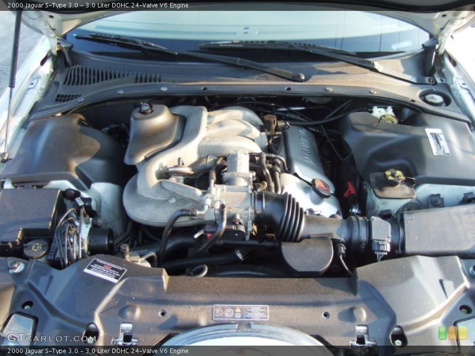 3.0 Liter DOHC 24-Valve V6 Engine for the 2000 Jaguar S-Type #58070811