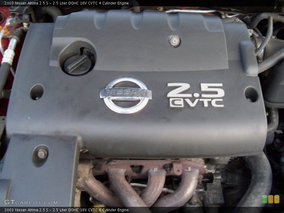 2.5 Liter DOHC 16V CVTC 4 Cylinder Engine for the 2003 Nissan Altima #58072869
