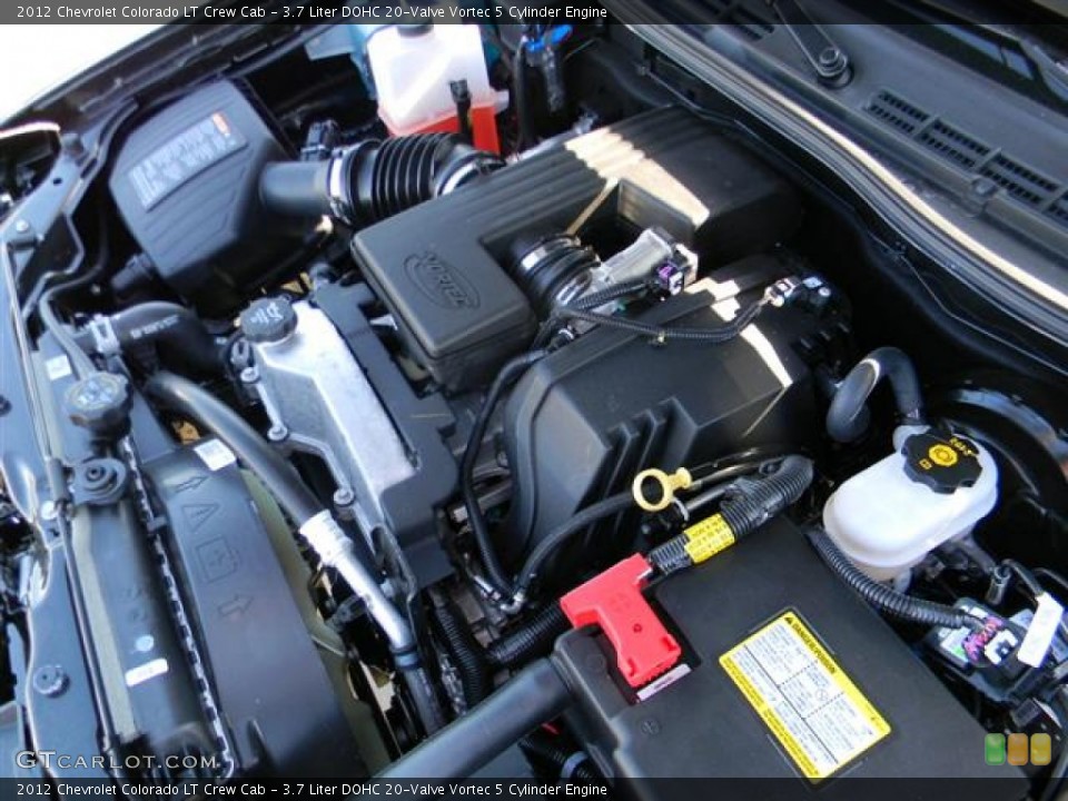 3.7 Liter DOHC 20-Valve Vortec 5 Cylinder Engine for the 2012 Chevrolet Colorado #58075261