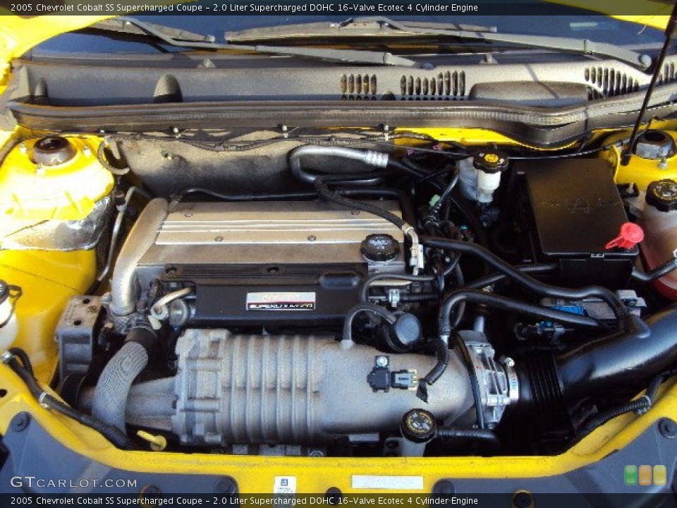 2.0 Liter Supercharged DOHC 16-Valve Ecotec 4 Cylinder Engine for the 2005 Chevrolet Cobalt #58075908