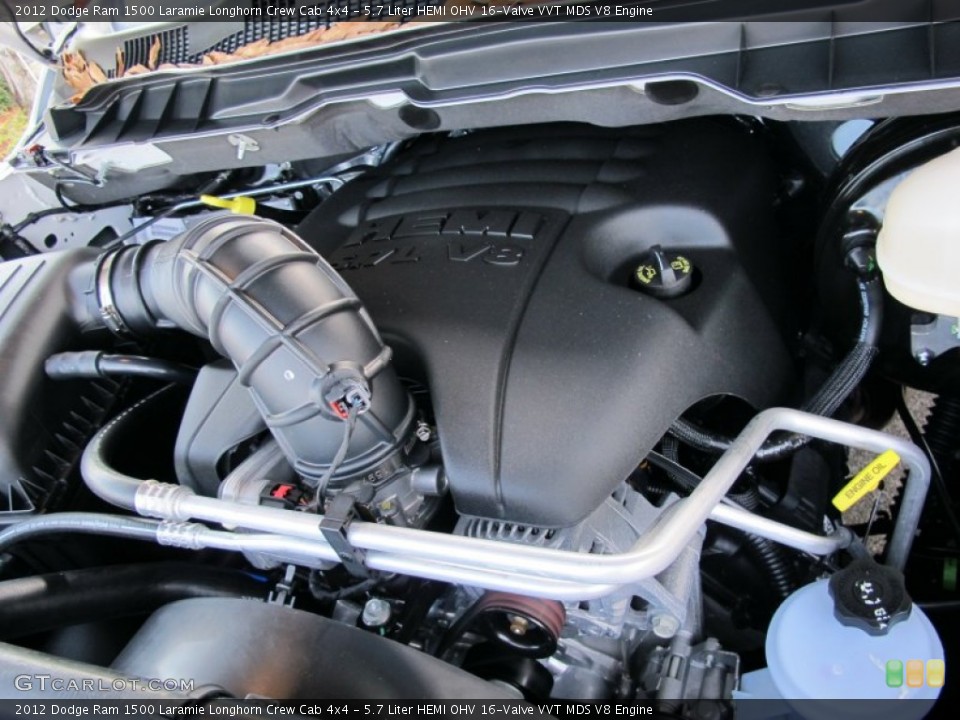 5.7 Liter HEMI OHV 16-Valve VVT MDS V8 Engine for the 2012 Dodge Ram 1500 #58076038