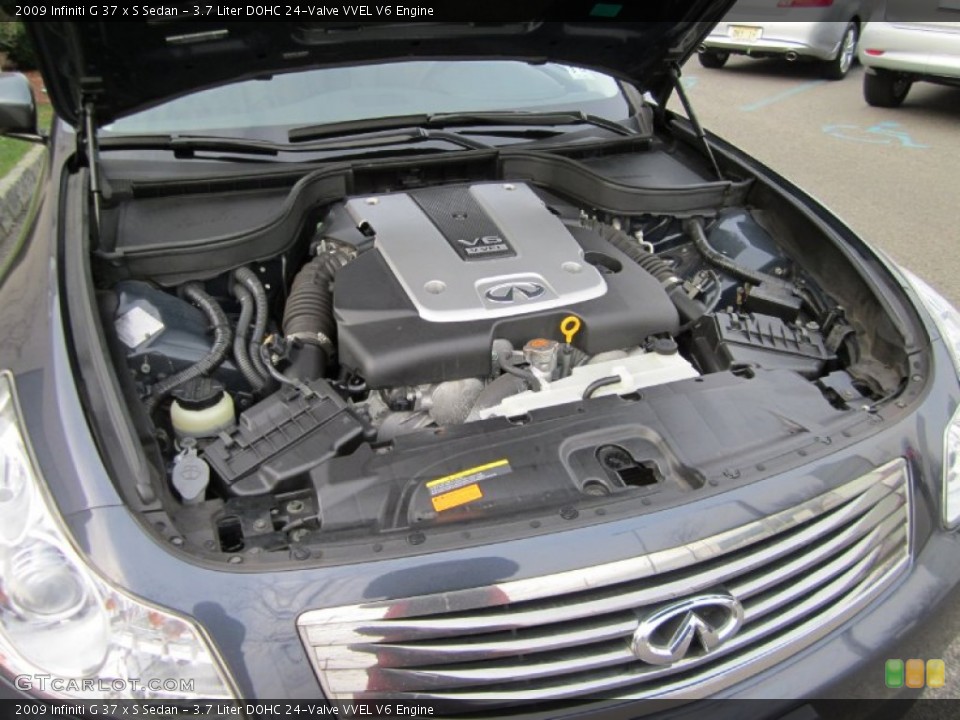 3.7 Liter DOHC 24-Valve VVEL V6 Engine for the 2009 Infiniti G #58083687