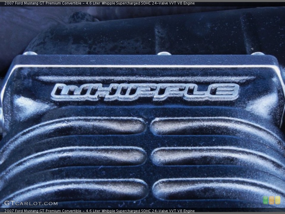 4.6 Liter Whipple Supercharged SOHC 24-Valve VVT V8 Engine for the 2007 Ford Mustang #58087673