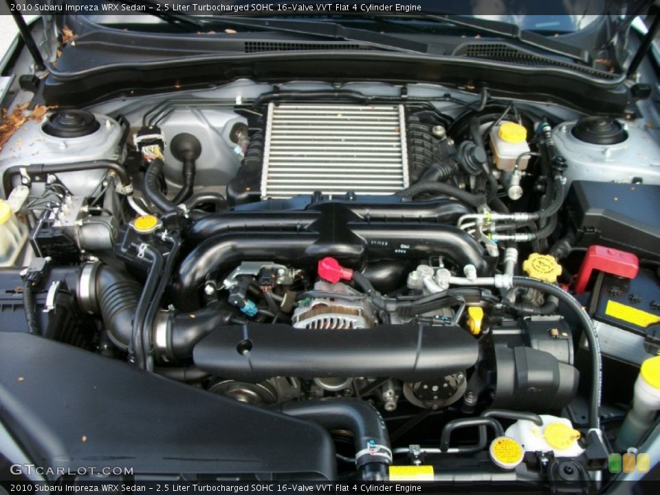 2.5 Liter Turbocharged SOHC 16-Valve VVT Flat 4 Cylinder Engine for the 2010 Subaru Impreza #58102607