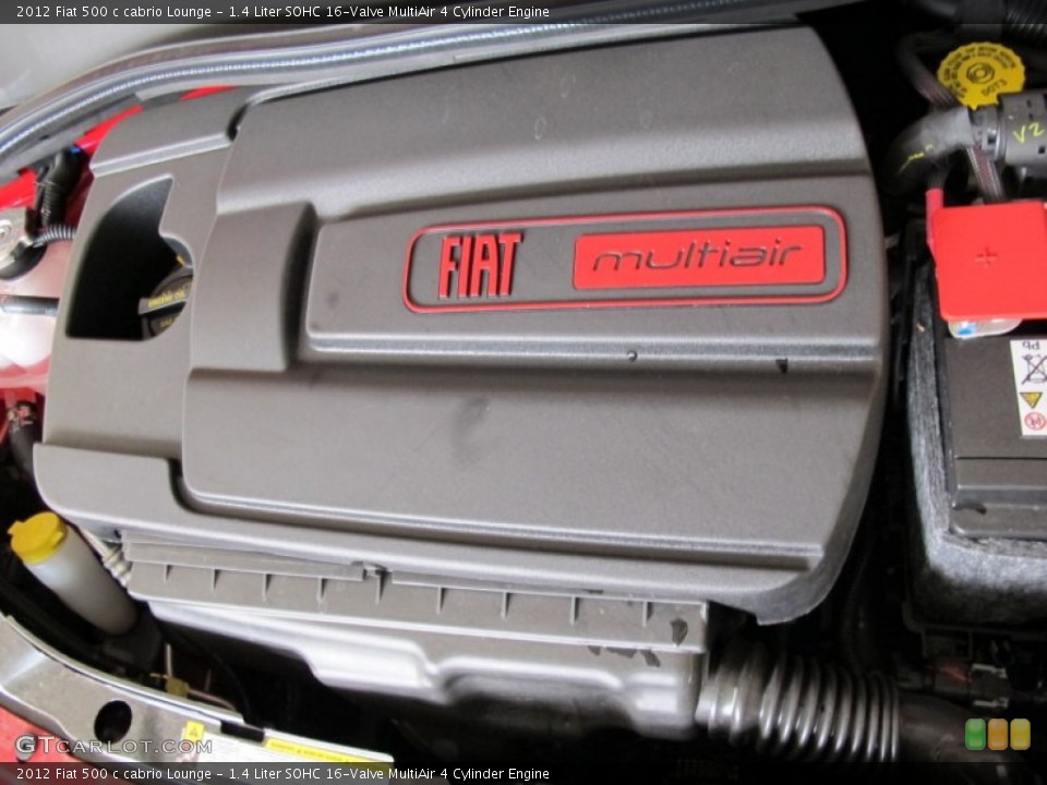 1.4 Liter SOHC 16-Valve MultiAir 4 Cylinder Engine for the 2012 Fiat 500 #58109030