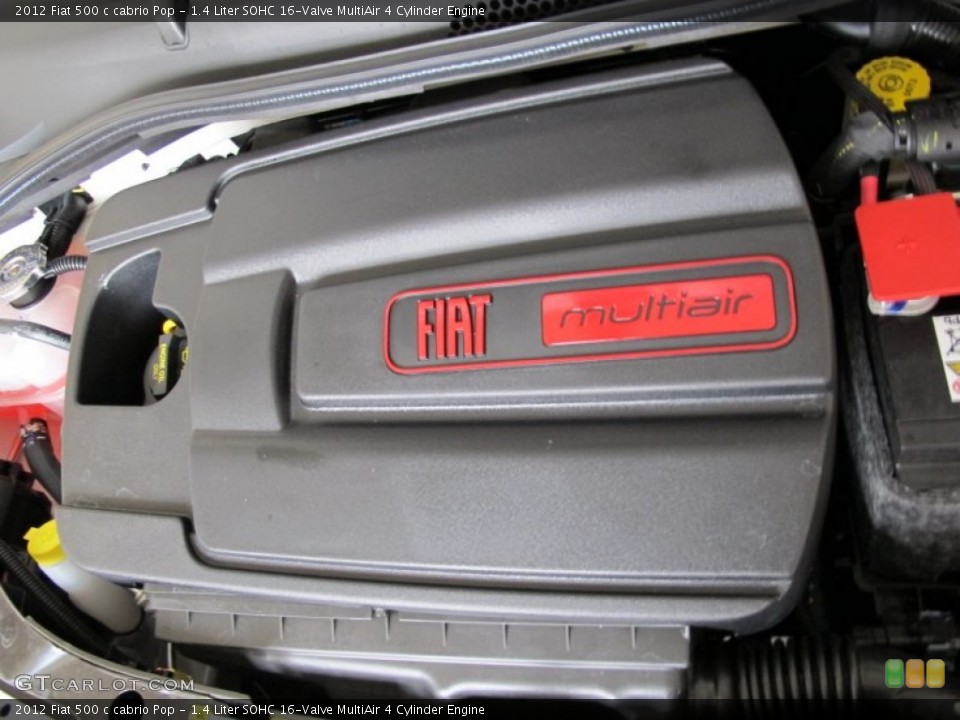 1.4 Liter SOHC 16-Valve MultiAir 4 Cylinder Engine for the 2012 Fiat 500 #58109279