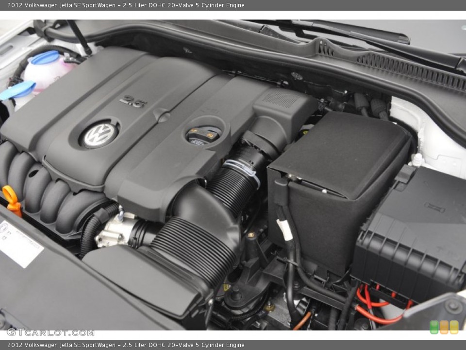 2.5 Liter DOHC 20-Valve 5 Cylinder Engine for the 2012 Volkswagen Jetta #58110050