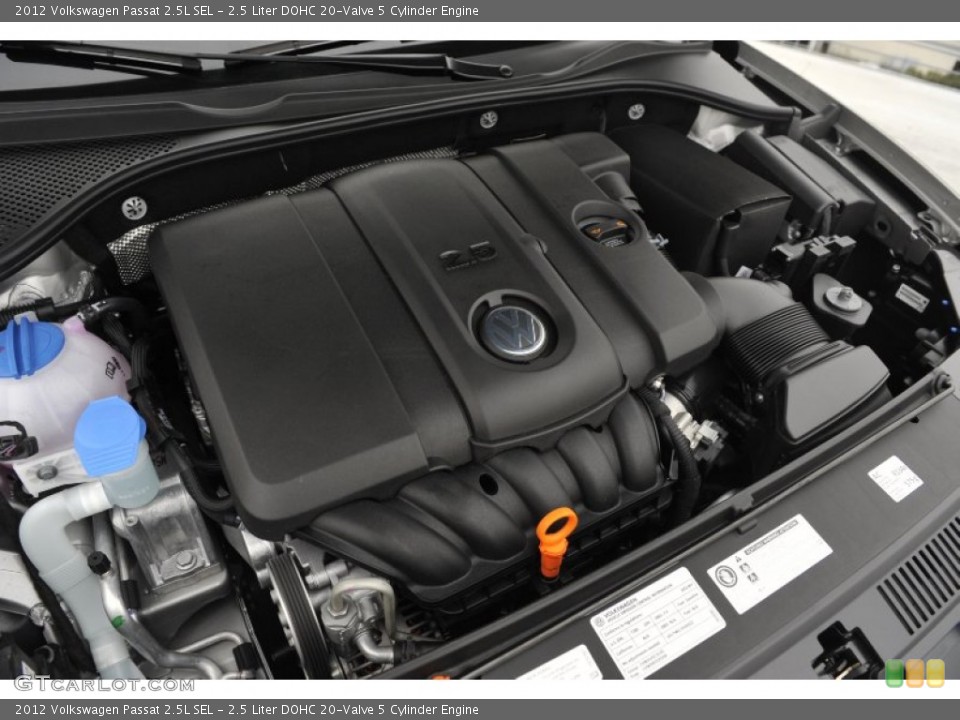 2.5 Liter DOHC 20-Valve 5 Cylinder Engine for the 2012 Volkswagen Passat #58111331
