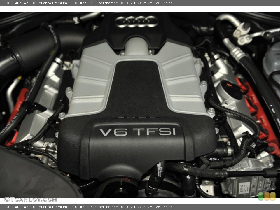 3.0 Liter TFSI Supercharged DOHC 24-Valve VVT V6 Engine for the 2012 Audi A7 #58112849
