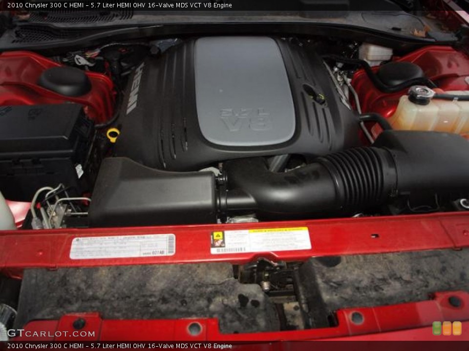 5.7 Liter HEMI OHV 16-Valve MDS VCT V8 Engine for the 2010 Chrysler 300 #58126542