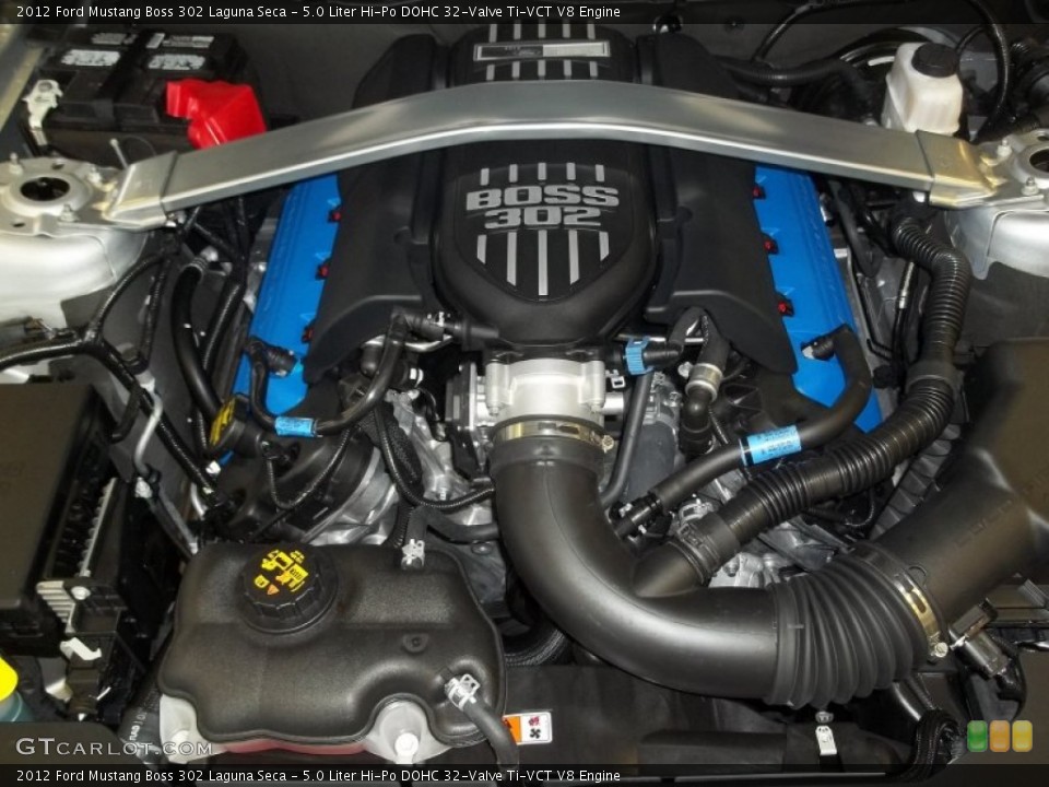 5.0 Liter Hi-Po DOHC 32-Valve Ti-VCT V8 Engine for the 2012 Ford Mustang #58135409