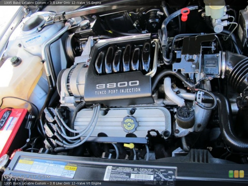 3.8 Liter OHV 12-Valve V6 Engine for the 1995 Buick LeSabre #58137431