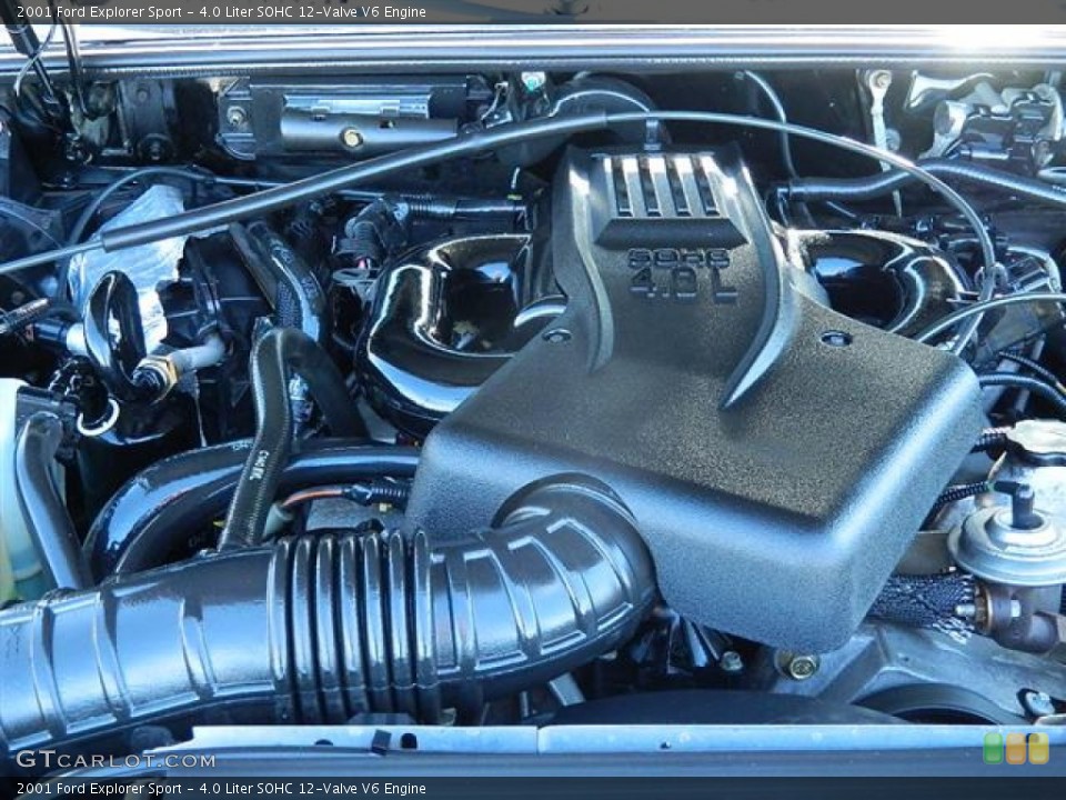 4.0 Liter SOHC 12-Valve V6 Engine for the 2001 Ford Explorer #58138622