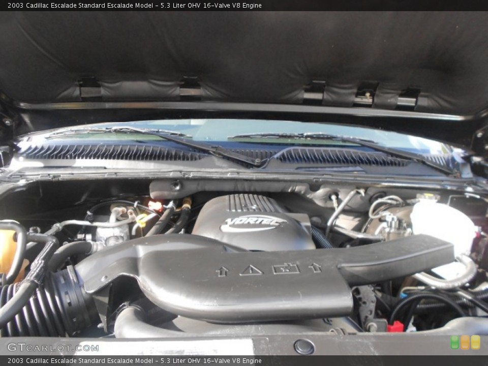 5.3 Liter OHV 16-Valve V8 Engine for the 2003 Cadillac Escalade #58147361