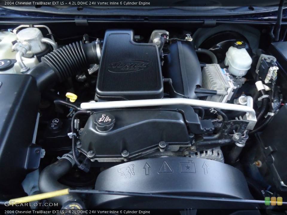 4.2L DOHC 24V Vortec Inline 6 Cylinder Engine for the 2004 Chevrolet TrailBlazer #58150370