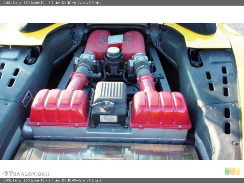 3.6 Liter DOHC 40-Valve V8 Engine for the 2001 Ferrari 360 #58168251