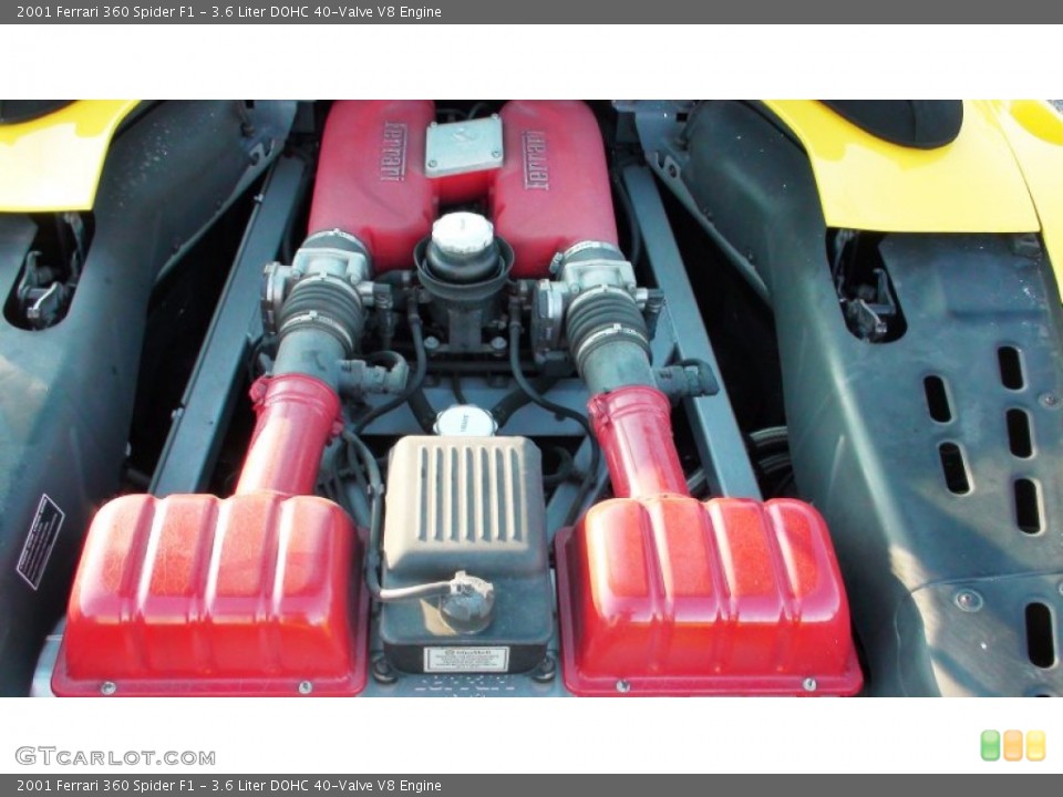 3.6 Liter DOHC 40-Valve V8 Engine for the 2001 Ferrari 360 #58168259
