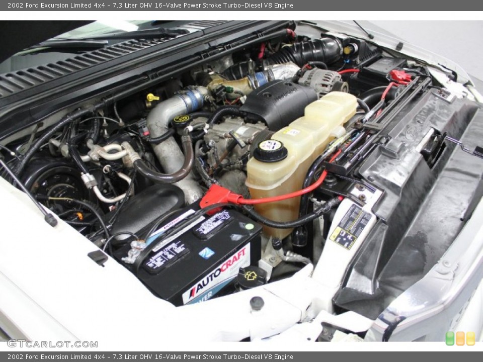7.3 Liter OHV 16-Valve Power Stroke Turbo-Diesel V8 Engine for the 2002 Ford Excursion #58170776