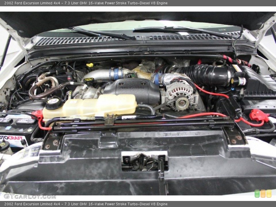 7.3 Liter OHV 16-Valve Power Stroke Turbo-Diesel V8 Engine for the 2002 Ford Excursion #58170782