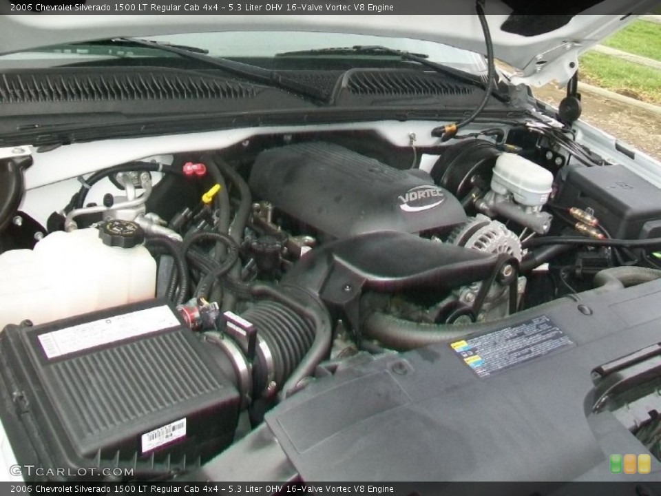 5.3 Liter OHV 16-Valve Vortec V8 Engine for the 2006 Chevrolet Silverado 1500 #58175767