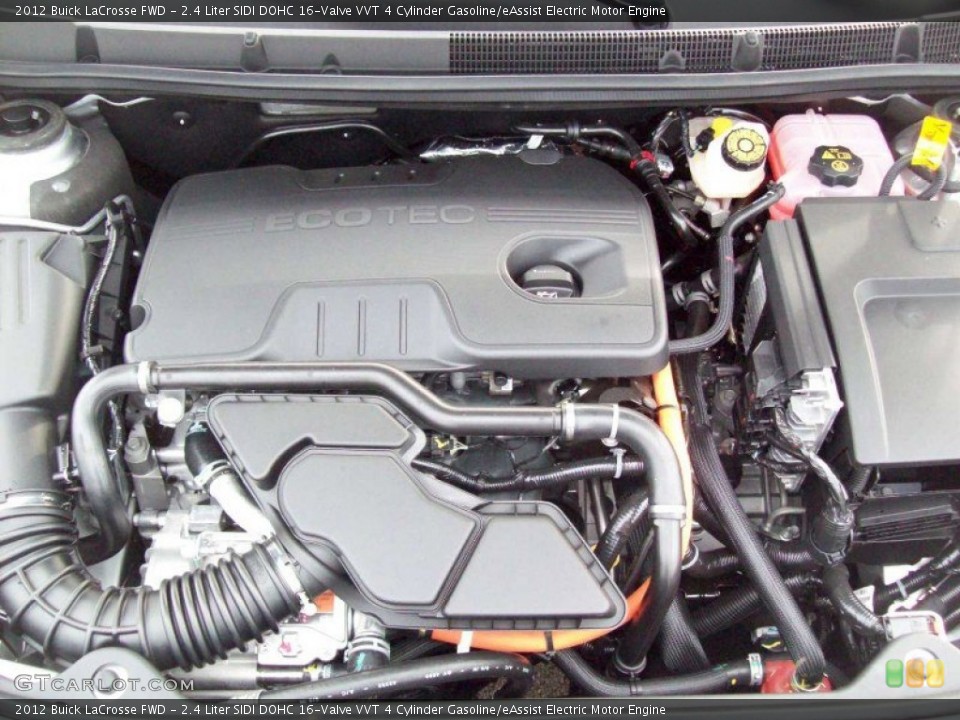 2.4 Liter SIDI DOHC 16-Valve VVT 4 Cylinder Gasoline/eAssist Electric Motor Engine for the 2012 Buick LaCrosse #58176449