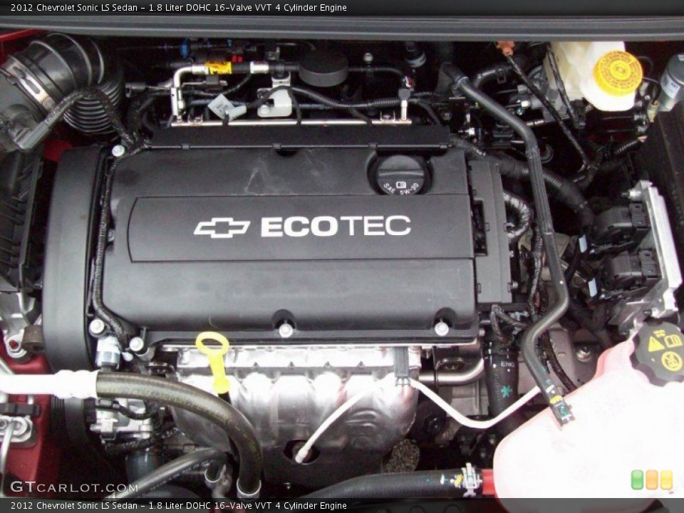 1.8 Liter DOHC 16-Valve VVT 4 Cylinder Engine for the 2012 Chevrolet Sonic #58177226