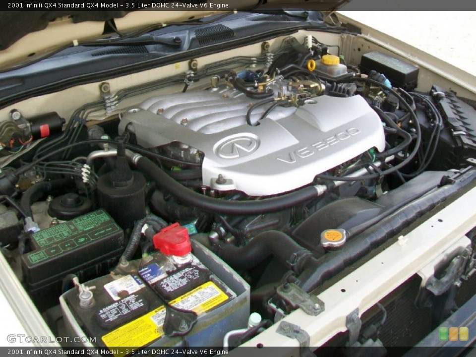 3.5 Liter DOHC 24-Valve V6 Engine for the 2001 Infiniti QX4 #58181822