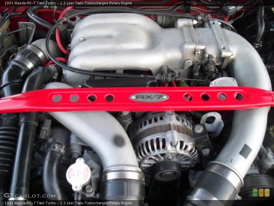 1.3 Liter Twin-Turbocharged Rotary Engine for the 1993 Mazda RX-7 #58201805