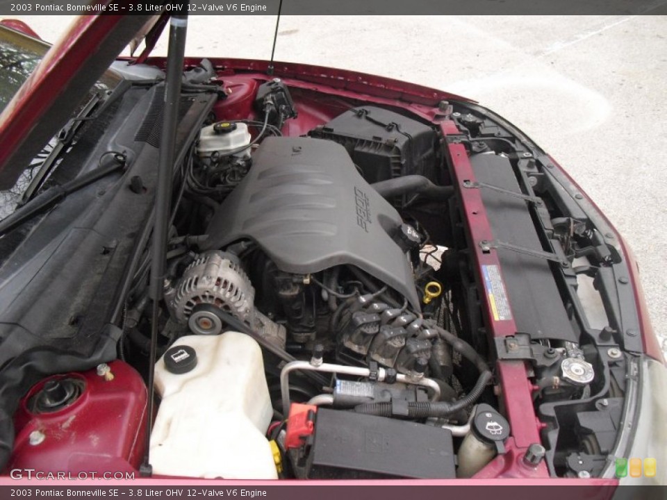 3.8 Liter OHV 12-Valve V6 Engine for the 2003 Pontiac Bonneville #58202585