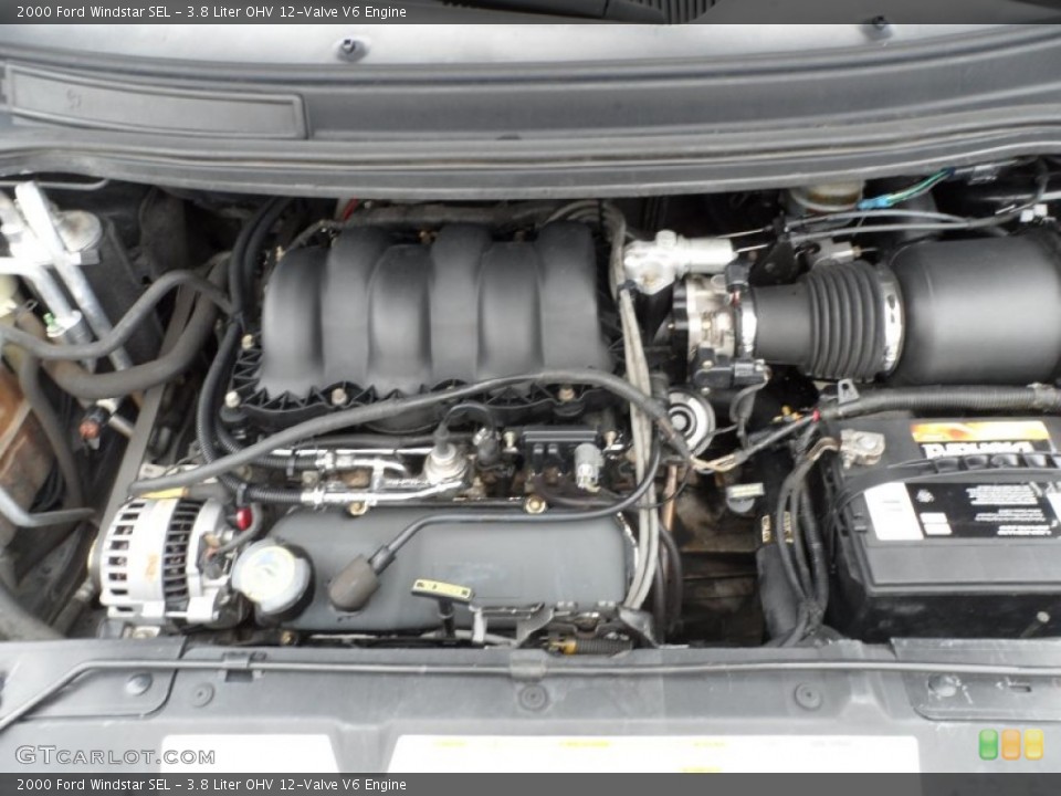 3.8 Liter OHV 12-Valve V6 Engine for the 2000 Ford Windstar #58210408
