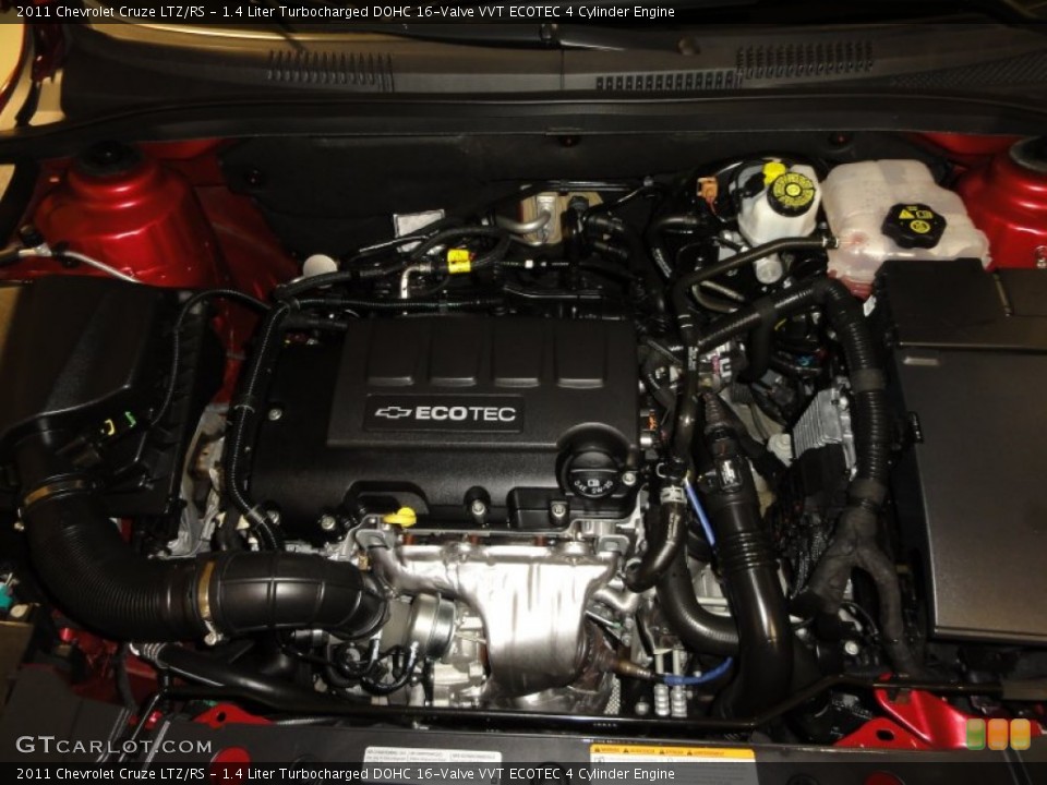 1.4 Liter Turbocharged DOHC 16-Valve VVT ECOTEC 4 Cylinder Engine for the 2011 Chevrolet Cruze #58211287