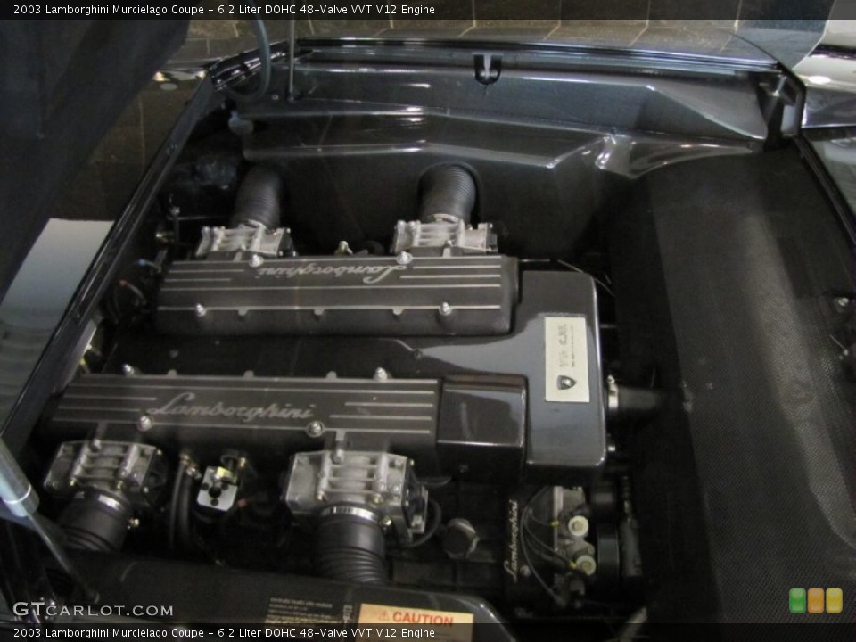 6.2 Liter DOHC 48-Valve VVT V12 Engine for the 2003 Lamborghini Murcielago #58215193