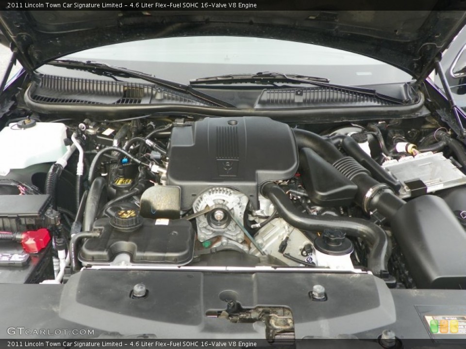 4.6 Liter Flex-Fuel SOHC 16-Valve V8 Engine for the 2011 Lincoln Town Car #58217204