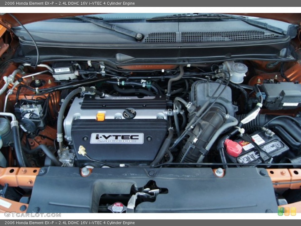 2.4L DOHC 16V i-VTEC 4 Cylinder Engine for the 2006 Honda Element #58229238