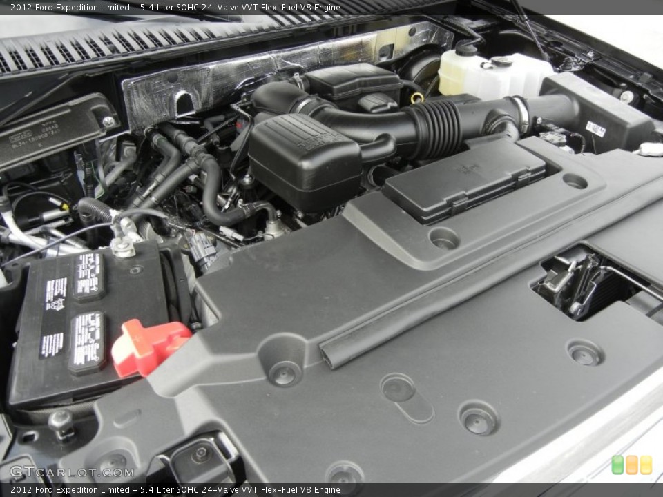 5.4 Liter SOHC 24-Valve VVT Flex-Fuel V8 Engine for the 2012 Ford Expedition #58235895