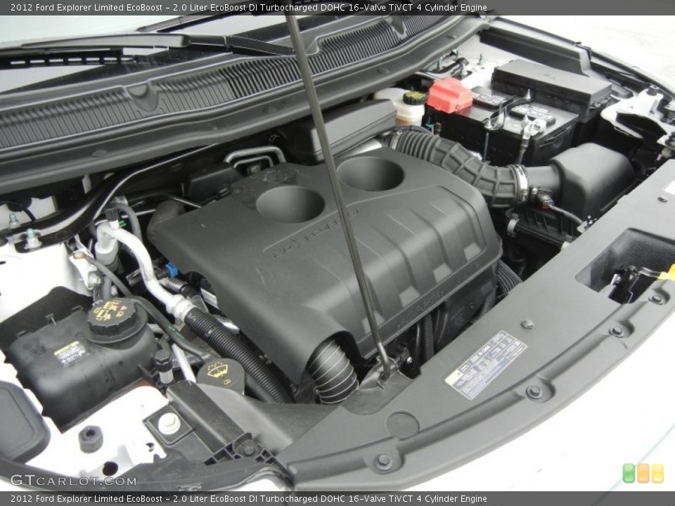 2.0 Liter EcoBoost DI Turbocharged DOHC 16-Valve TiVCT 4 Cylinder Engine for the 2012 Ford Explorer #58236327