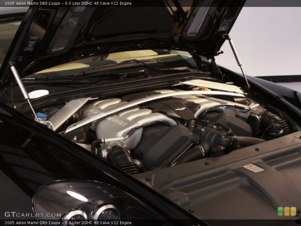 6.0 Liter DOHC 48 Valve V12 Engine for the 2005 Aston Martin DB9 #58251271