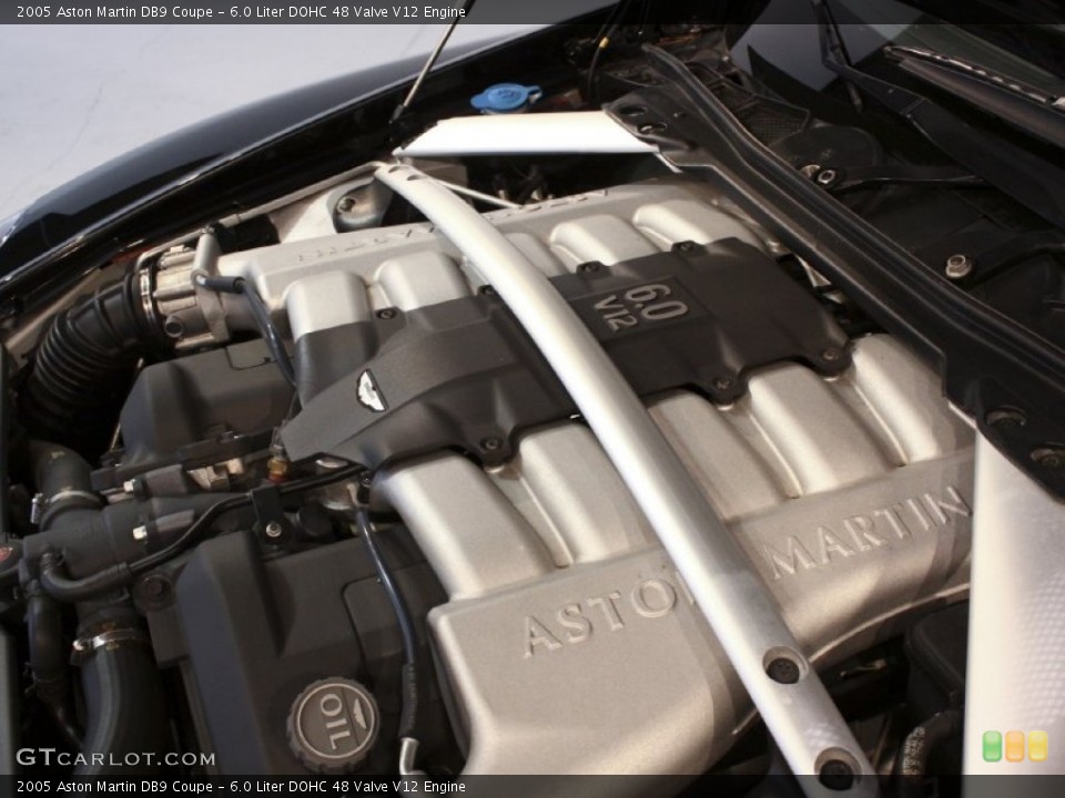 6.0 Liter DOHC 48 Valve V12 Engine for the 2005 Aston Martin DB9 #58251289