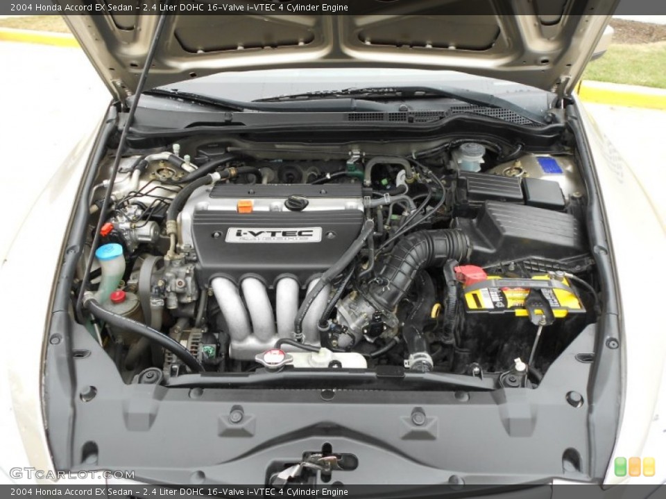 2.4 Liter DOHC 16-Valve i-VTEC 4 Cylinder Engine for the 2004 Honda Accord #58260508