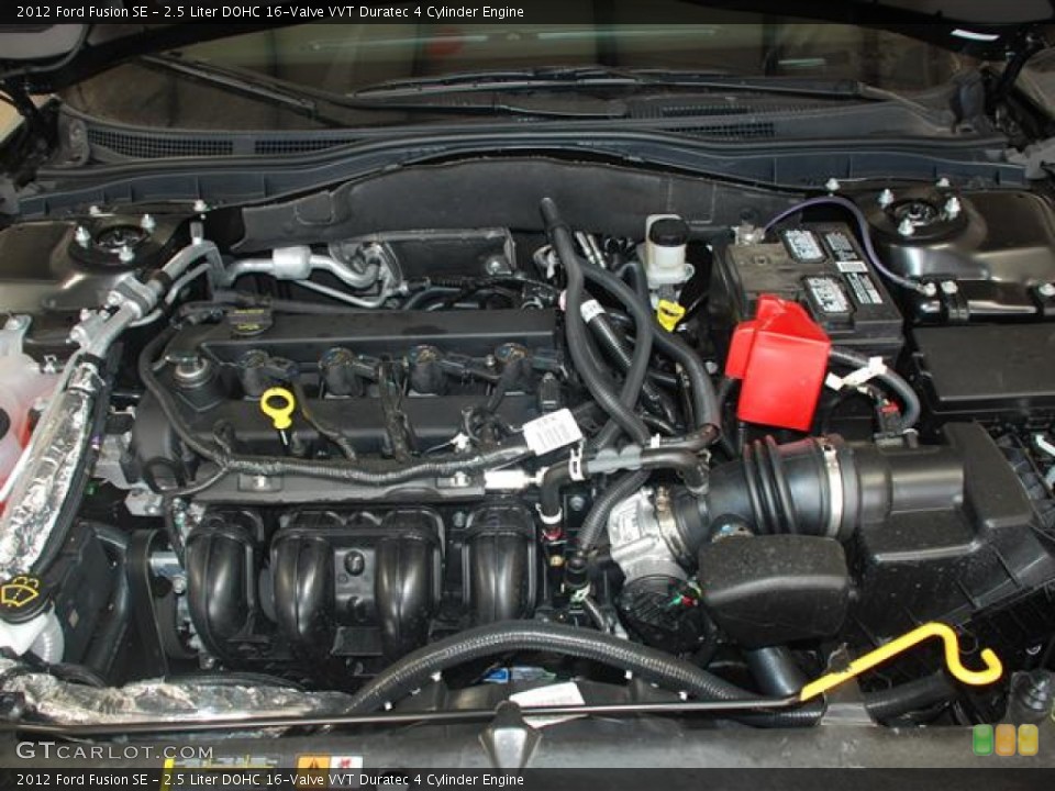 2.5 Liter DOHC 16-Valve VVT Duratec 4 Cylinder Engine for the 2012 Ford Fusion #58260997