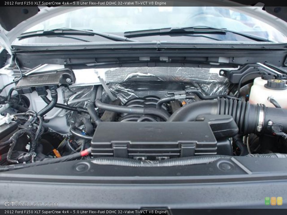 5.0 Liter Flex-Fuel DOHC 32-Valve Ti-VCT V8 Engine for the 2012 Ford F150 #58264156