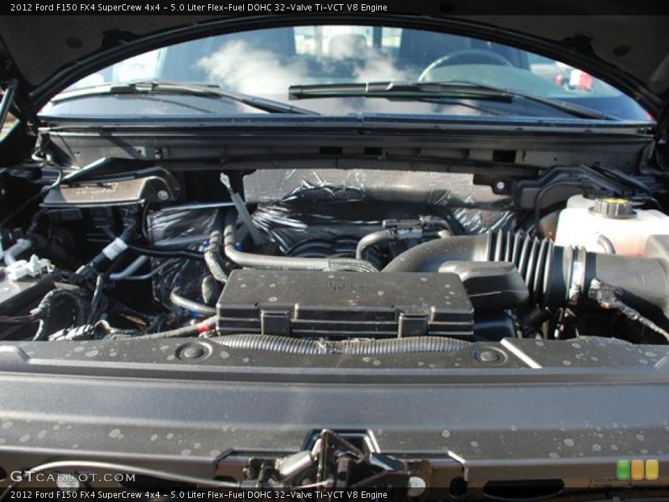 5.0 Liter Flex-Fuel DOHC 32-Valve Ti-VCT V8 Engine for the 2012 Ford F150 #58264372