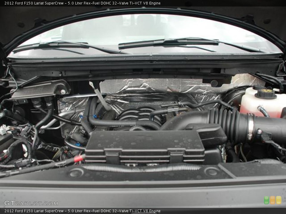5.0 Liter Flex-Fuel DOHC 32-Valve Ti-VCT V8 Engine for the 2012 Ford F150 #58265353