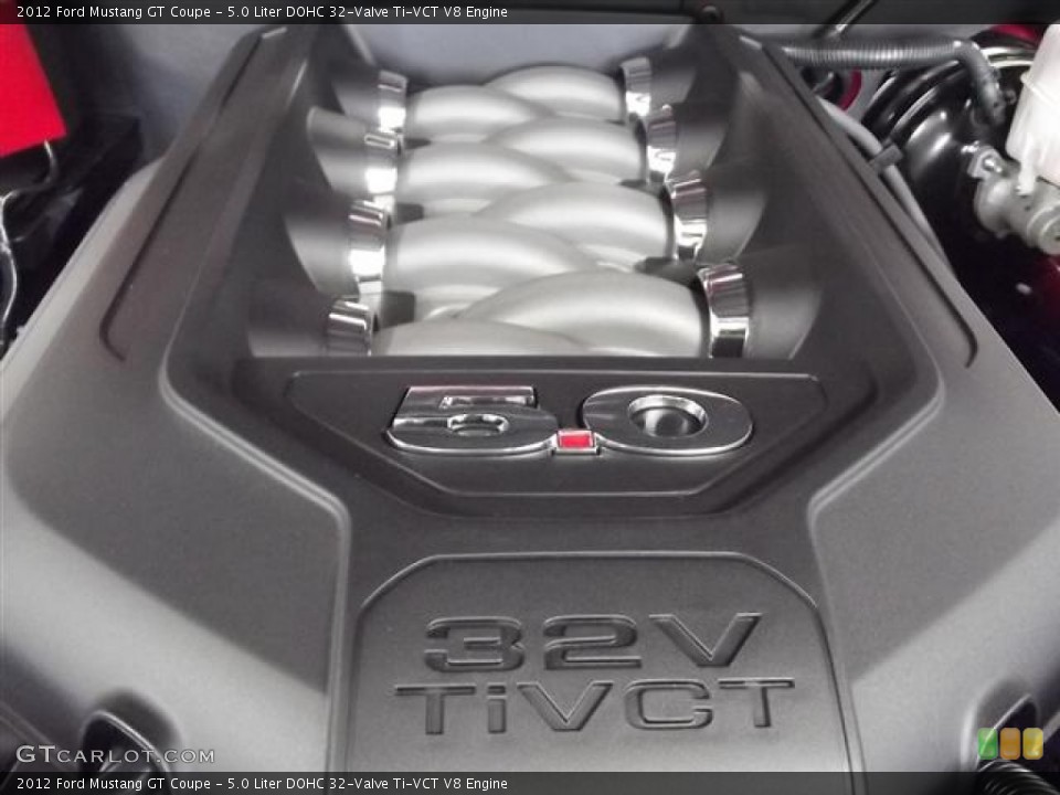 5.0 Liter DOHC 32-Valve Ti-VCT V8 Engine for the 2012 Ford Mustang #58266514