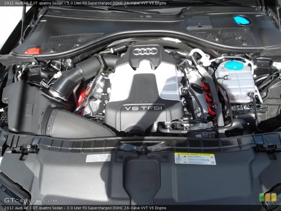 3.0 Liter FSI Supercharged DOHC 24-Valve VVT V6 Engine for the 2012 Audi A6 #58276364